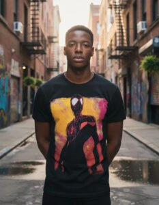 Playera Máscara De Látex Spidey-sense Hombre