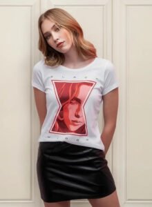 Playera Máscara De Látex Romanoff Mujer