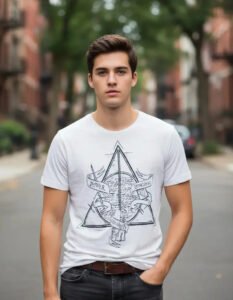 Playera Mascara De Látex Peverell Brothers Hombre