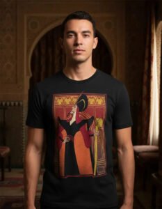 Playera Máscara De Látex Jafar Hombre