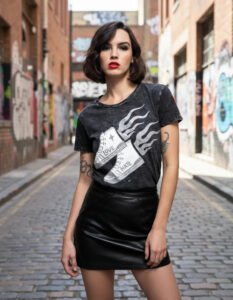 Playera Máscara De Látex Disney Love Hate Mujer