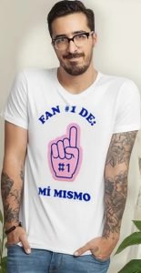 Playera Mascara De Latex Fan De Mi Mismo Mlmb Hombre