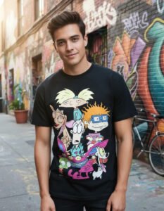 Playera Máscara De Látex Universo Nick Hombre