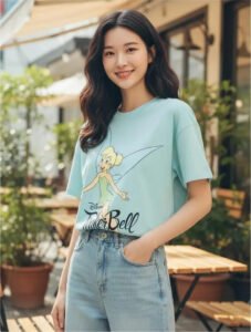 Playera Máscara De Látex Disney Tinker Bell Mujer