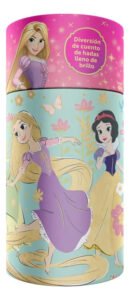 Rompecabezas Infantil Princesas Cilindro 60 Pzas Novelty