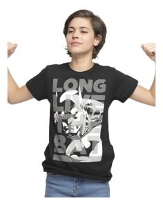 Playera Mascara De Latex Long Live The Bat Mldc Niño