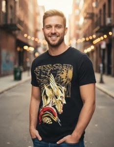 Playera Mascara De Látex Odinson Hombre