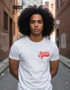 Playera Máscara De Látex Sensei Genderless