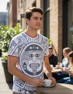 Playera Máscara De Látex México 98 Hombre