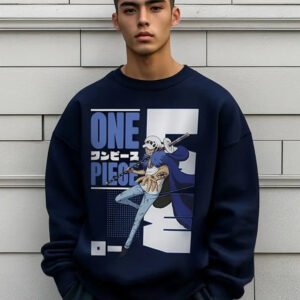 Pullover Máscara De Látex One Piece Law Hombre