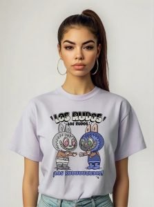 Playera Máscara De Látex Los Rudos, Los Rudos Mujer