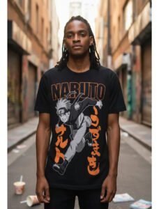 Playera Máscara De Látex Kyubi Power Hombre