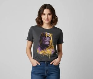 Playera Máscara De Látex Mad Titan Mujer