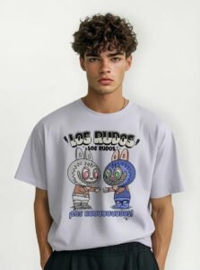 Playera Máscara De Látex Los Rudos, Los Rudos Hombre