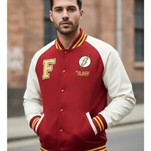 Jacket Máscara De Látex The Flash Hombre