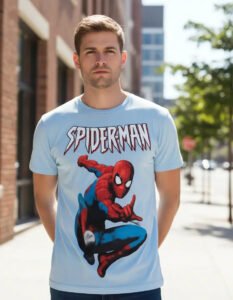 Playera Mascara De Látex City Swinging Hombre