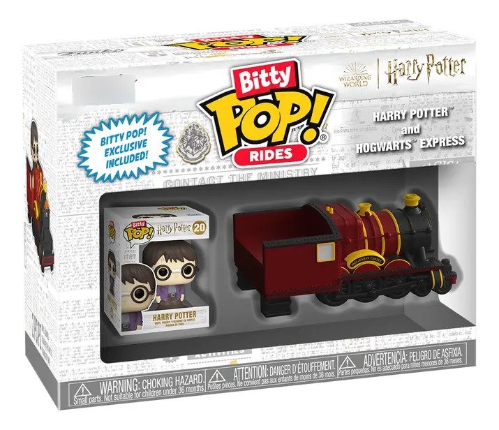 Funko Bitty Pop Ride Harry Potter Con Tren Hogwarts