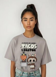Playera Máscara De Látex A Falta De Amor Mujer
