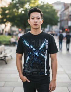 Playera Máscara De Látex Beru Solo Leveling Hombre