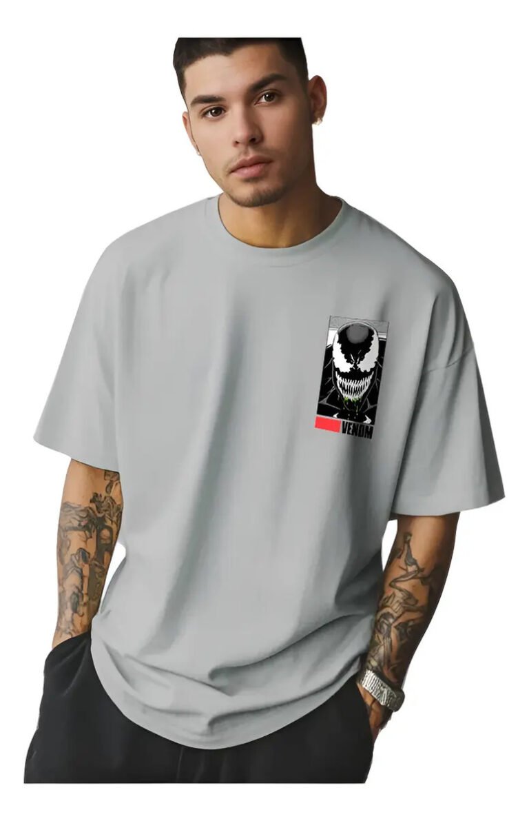 Playera Máscara De Látex Venom Simbionte Hombre