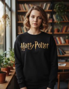 Pullover Máscara De Látex Harry Potter Mujer