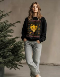 Pullover Máscara De Látex Simba Ugly Mujer