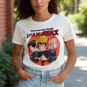 Playera Máscara De Látex Aldea De La Hoja Mujer