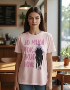 Playera Máscara De Látex Disney So Much For True Love Mujer