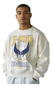 Pullover Máscara De Látex Marvel Wolverine Hombre