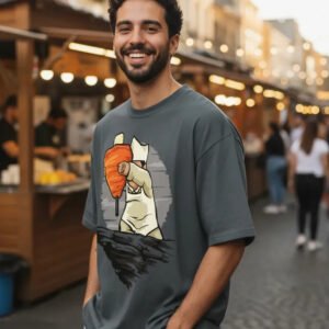 Playera Mascara De Latex Taco King Hombre