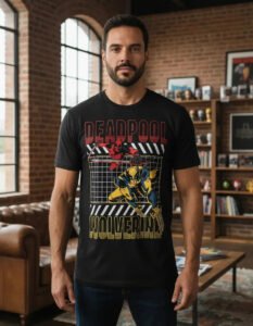 Playera Máscara De Látex Lost In The Universe Hombre