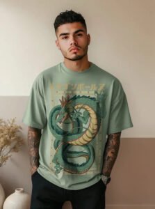 Playera Máscara De Látex Shenron Hombre