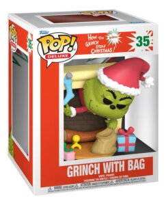 Funko Pop Deluxe: El Grinch - Grinch En Chimenea