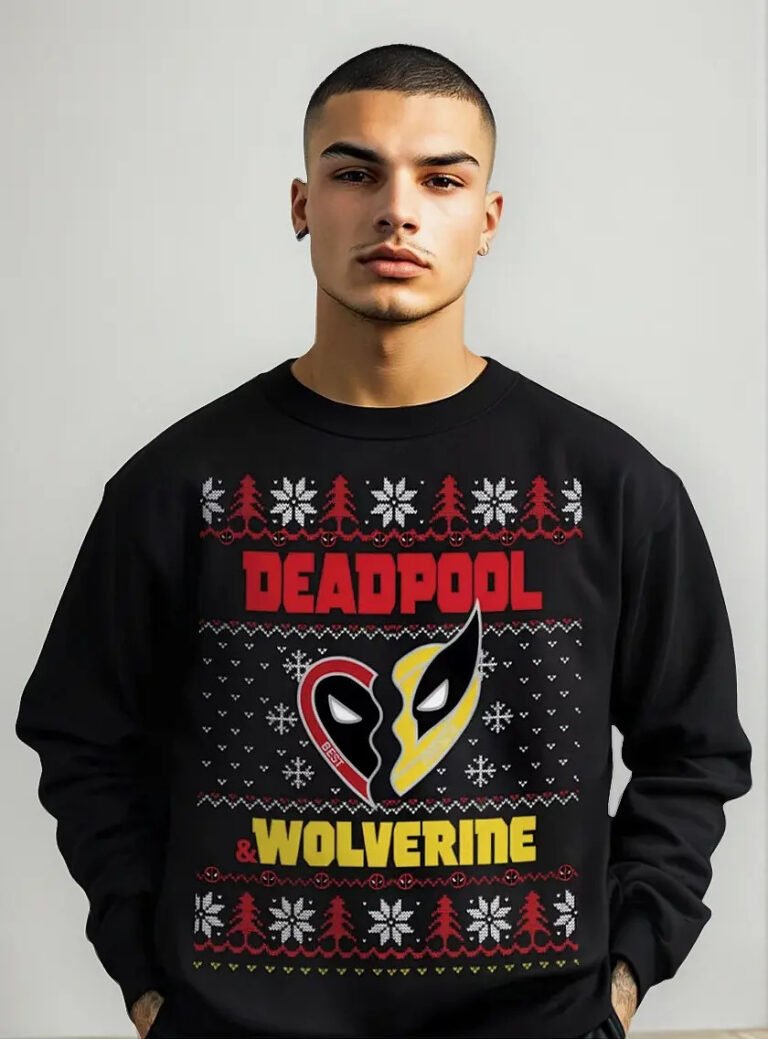 Pullover Máscara De Látex Deadpool Best Friends Ugly Hombre