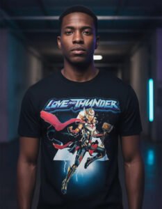 Playera Mascara De Látex Jane Foster Hombre
