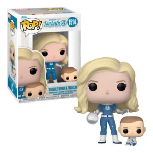 Funko Pop & Buddy: Los Cuatro Fantasticos - Mujer Invisible