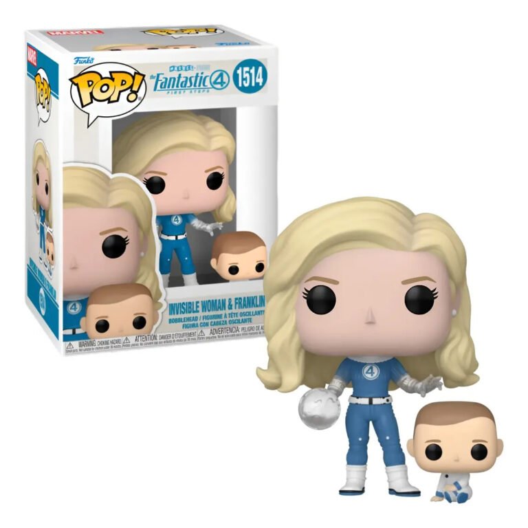 Funko Pop & Buddy: Los Cuatro Fantasticos – Mujer Invisible