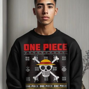 Pullover Máscara De Látex One Piece Ugly Hombre