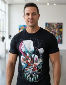 Playera Máscara De Látex The New Verse Hombre