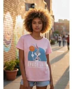 Playera Máscara De Látex Bugs In The Game Mujer