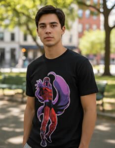 Playera Máscara De Látex Erik Lehnsherr Hombre