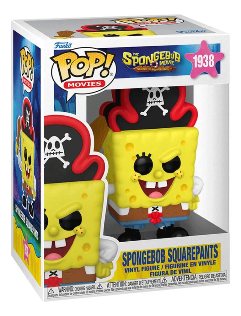 Funko Pop Movies: Bob Esponja En Busca De Los Pantalones Cuadrados – Bob Esponja Pirata