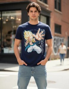 Playera Máscara De Látex Gotenks Legendario Hombre