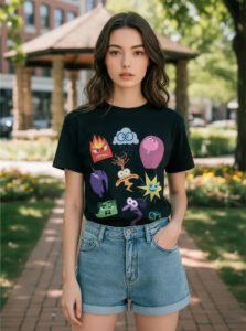 Playera Máscara De Látex Emotions Mujer