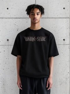 Playera Máscara De Látex Star Wars Dark Side Hombre