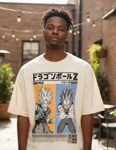 Playera Máscara De Látex Pure Saiyans Hombre