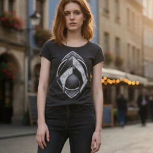 Playera Máscara De Látex Hero Of Atlantis Mujer