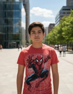 Playera Mascara De Látex Beyond, Chapter One Niño