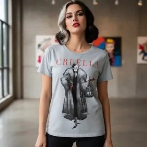 Playera Máscara De Látex Born Brilliant, Born Mad Mujer