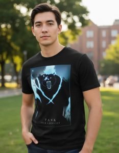 Playera Máscara De Látex Tank Solo Leveling Hombre